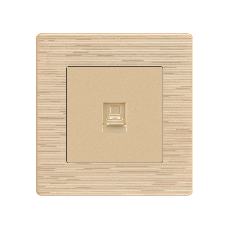 Plastics Socket SK-Network socket-Gold